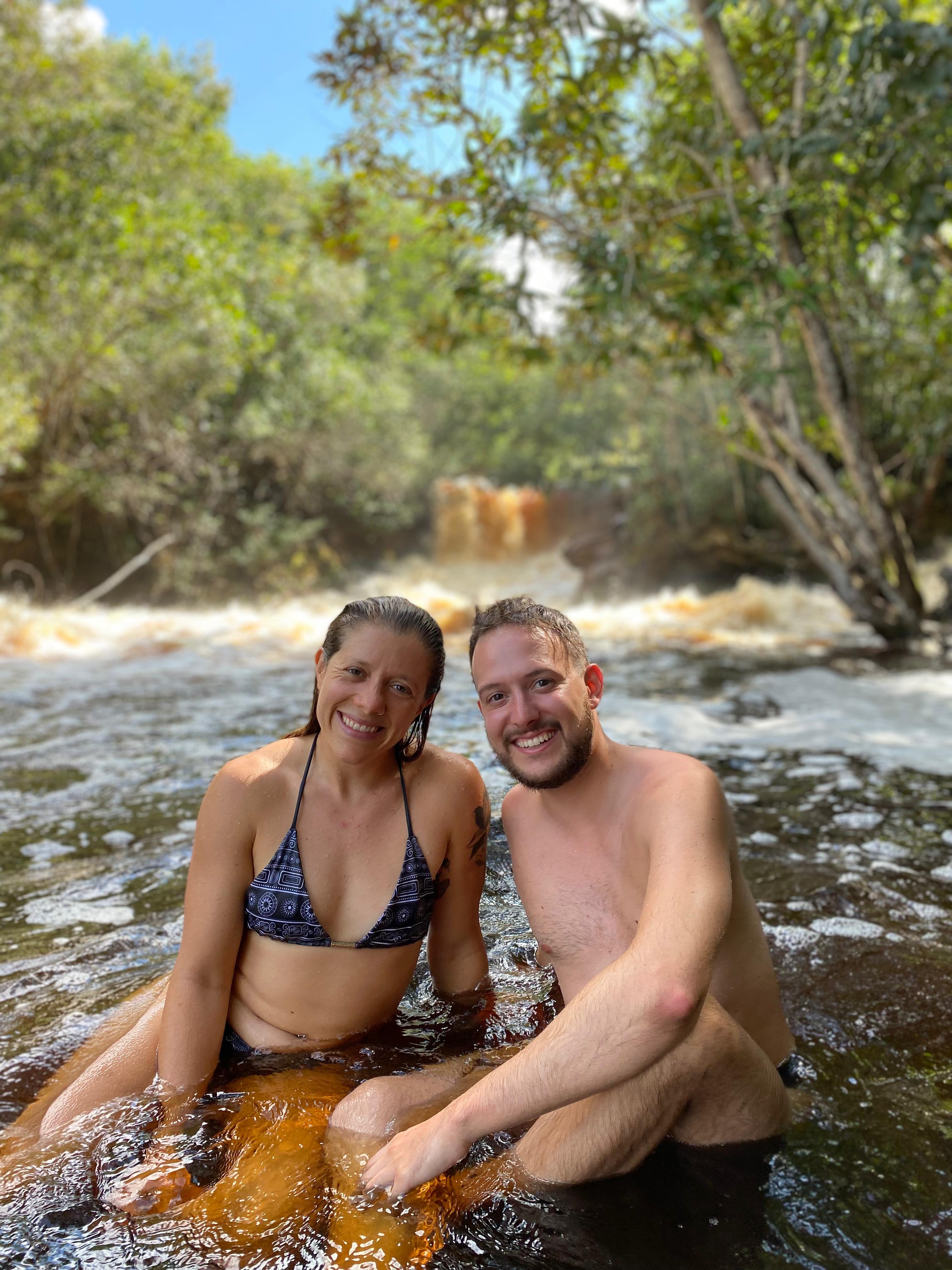 Banho de rio — Presidente Figueiredo
